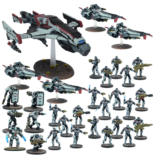 

Фигурка Enforcer Strike Force Mantic Games