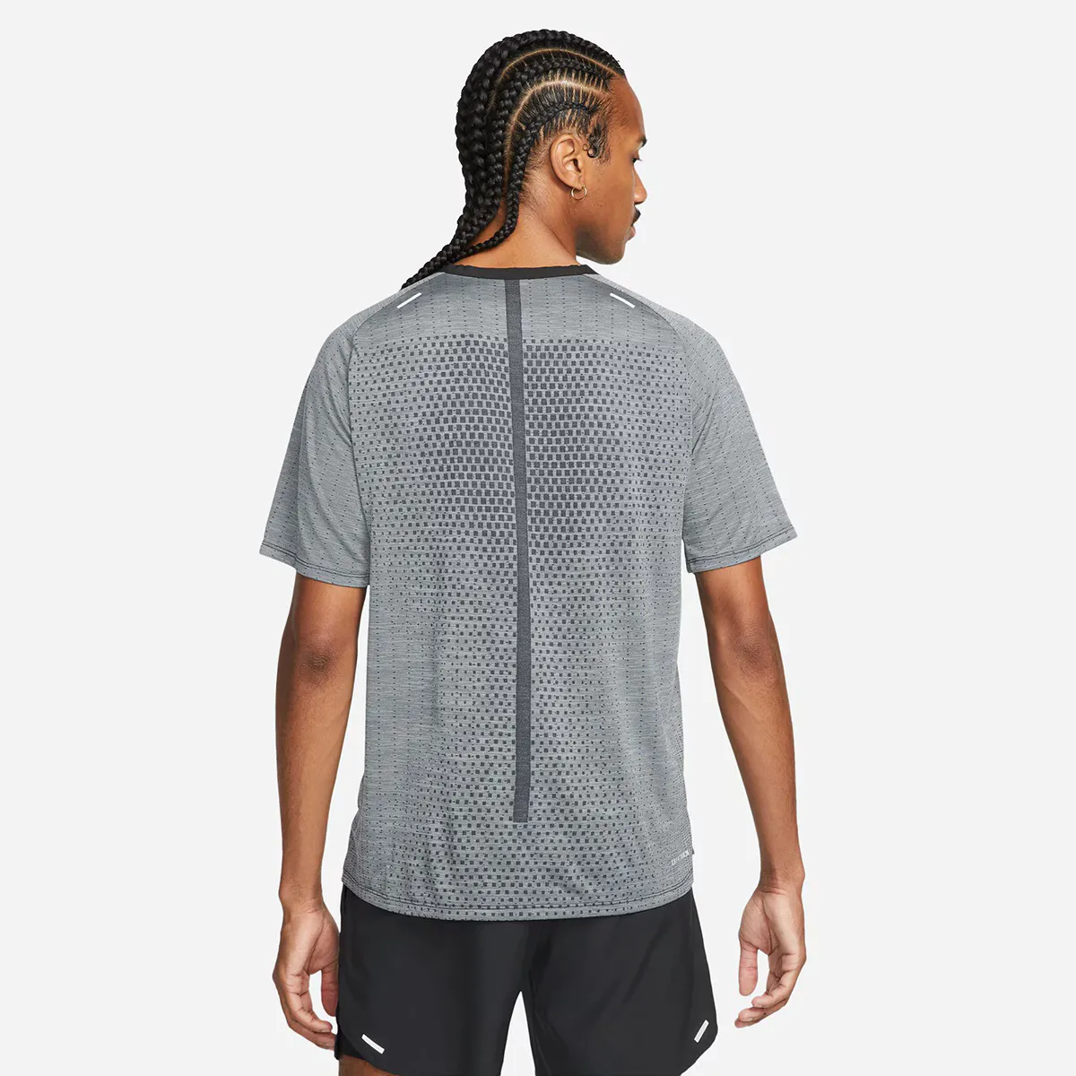 Мужская футболка Dri-FIT ADV TechKnit Ultra Nike, чёрный — фото 2