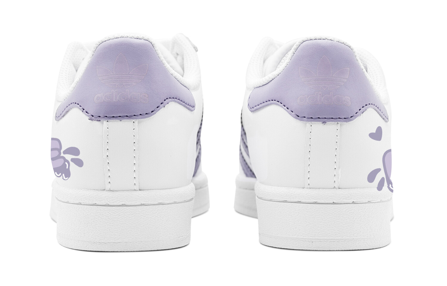 Adidas originals Superstar Series Обувь для скейтбординга унисекс, Lavender — фото 4
