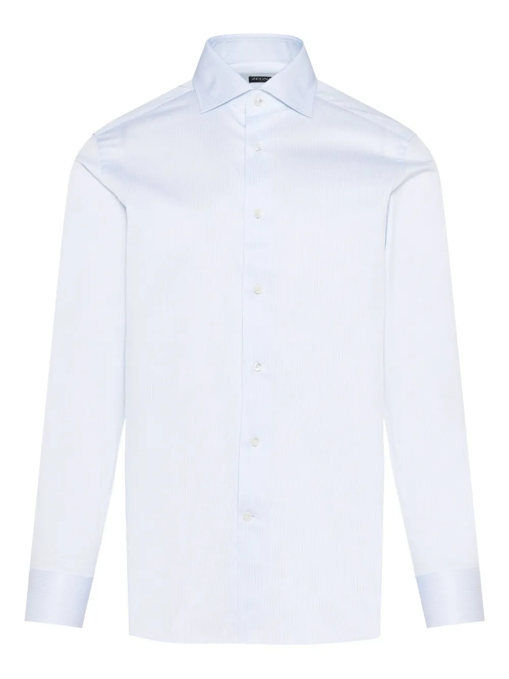 

Хлопковая рубашка Zegna, белый
