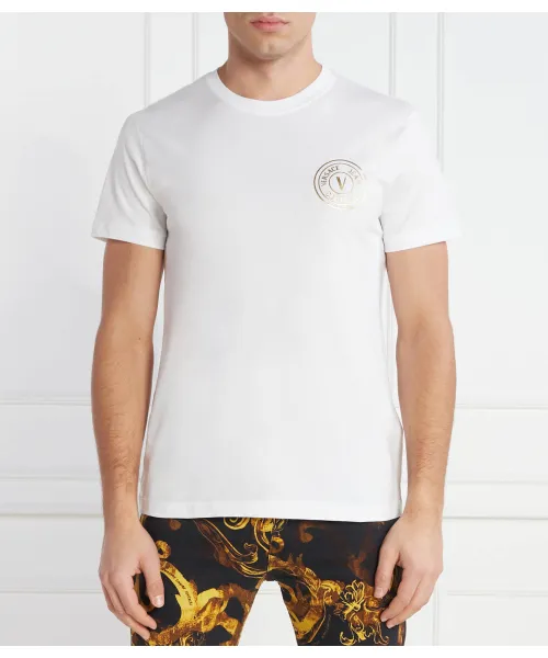 

Футболка Slim fit Versace Jeans Couture, белый