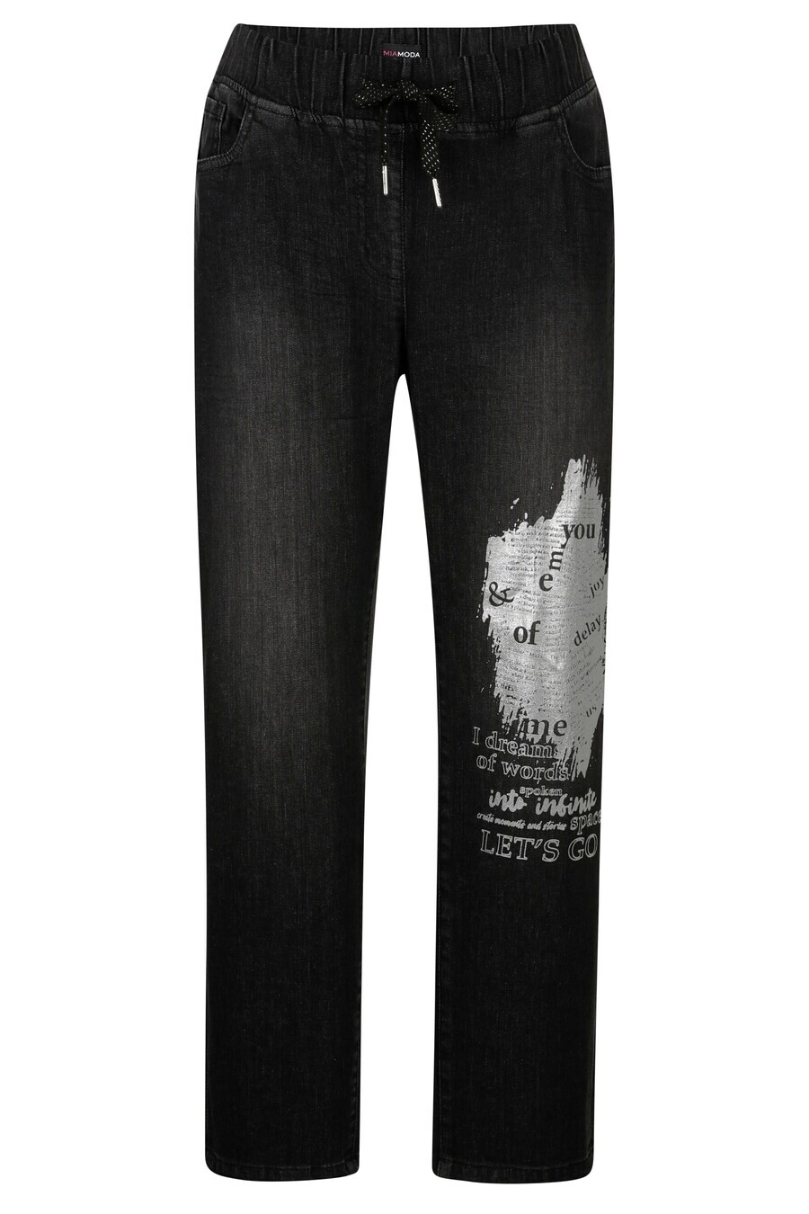 

Джинсы MIAMODA Regular Jeans, черный