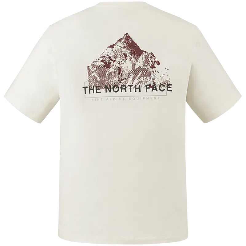 

THE NORTH FACE Футболка SS25 мужская QLI/Dune White, Белый, THE NORTH FACE Футболка SS25 мужская QLI/Dune White