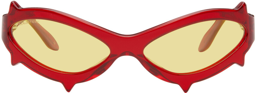 

SSENSE Эксклюзивные солнцезащитные очки Red Spike MAUSTEIN