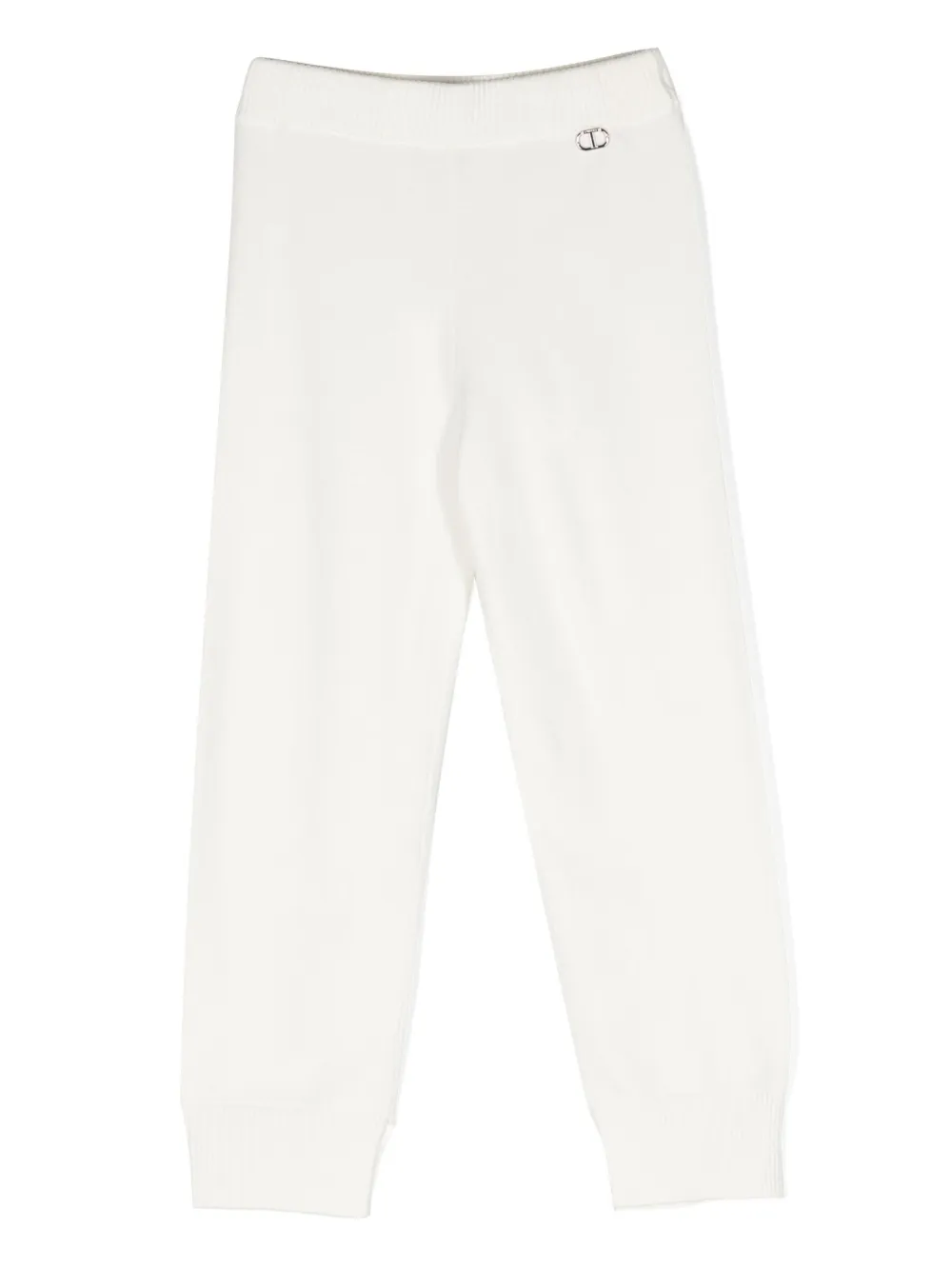 

Спортивные брюки с логотипом TWINSET Kids, белый