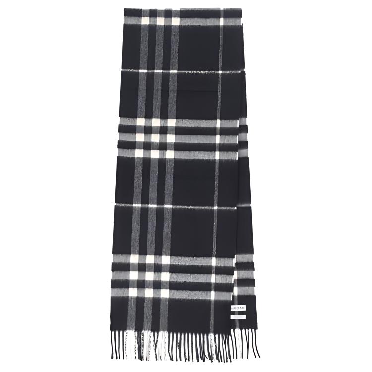 

Шарф с бахромой в клетку Burberry