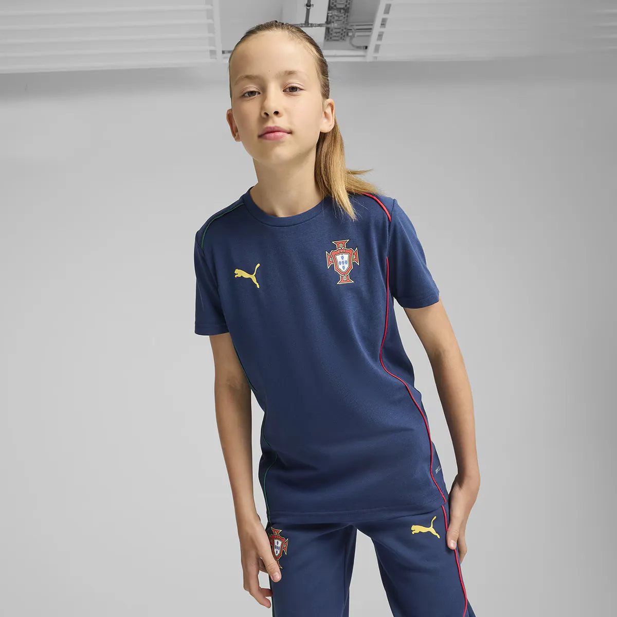 

Puma Portugal Selection Детская футболка FPF, синий