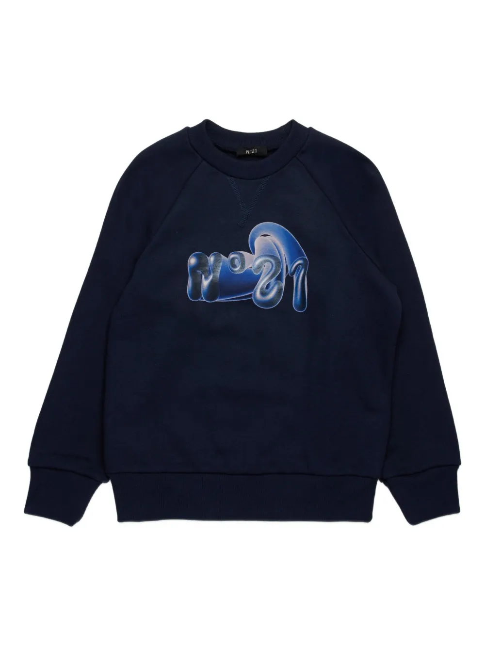 

Толстовка с логотипом Nº21 Kids, синий
