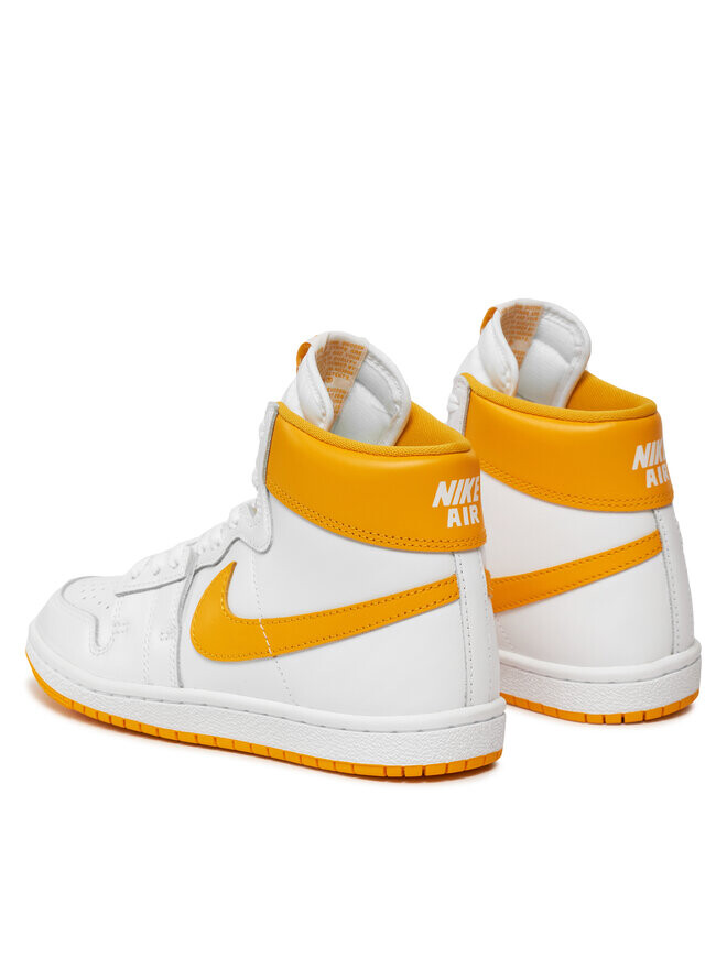 Кроссовки Nike Jordan Air Ship Pe Sp DX4976 107 Blanco, оранжевый/белый — фото 3