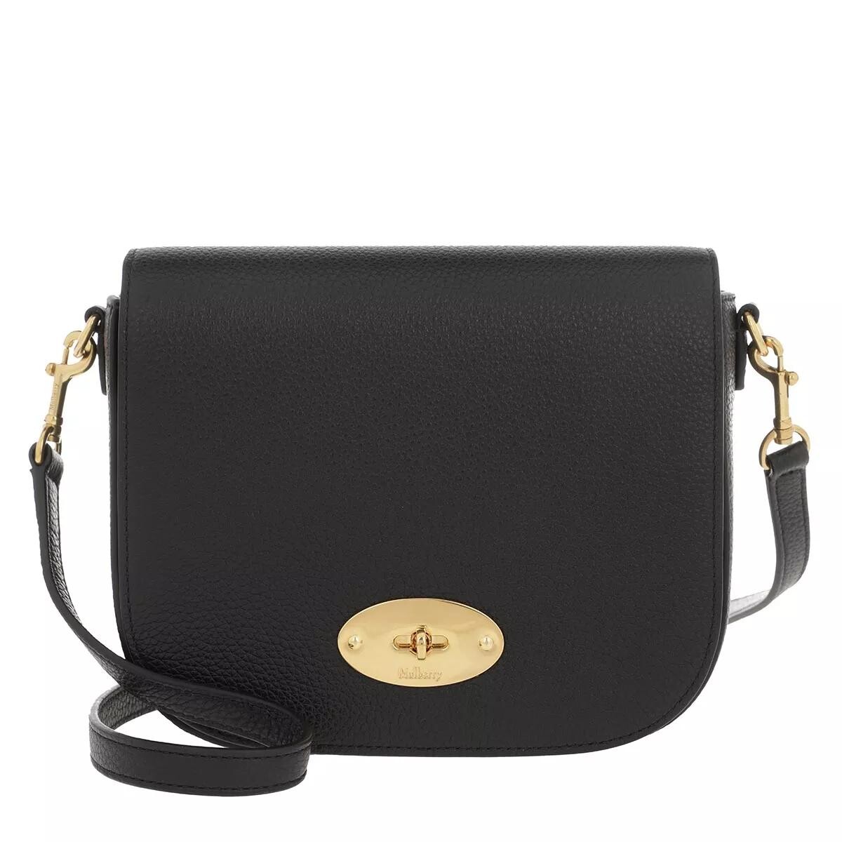 

Маленькая сумка портфель darley classic grain маленького размера Mulberry, черный