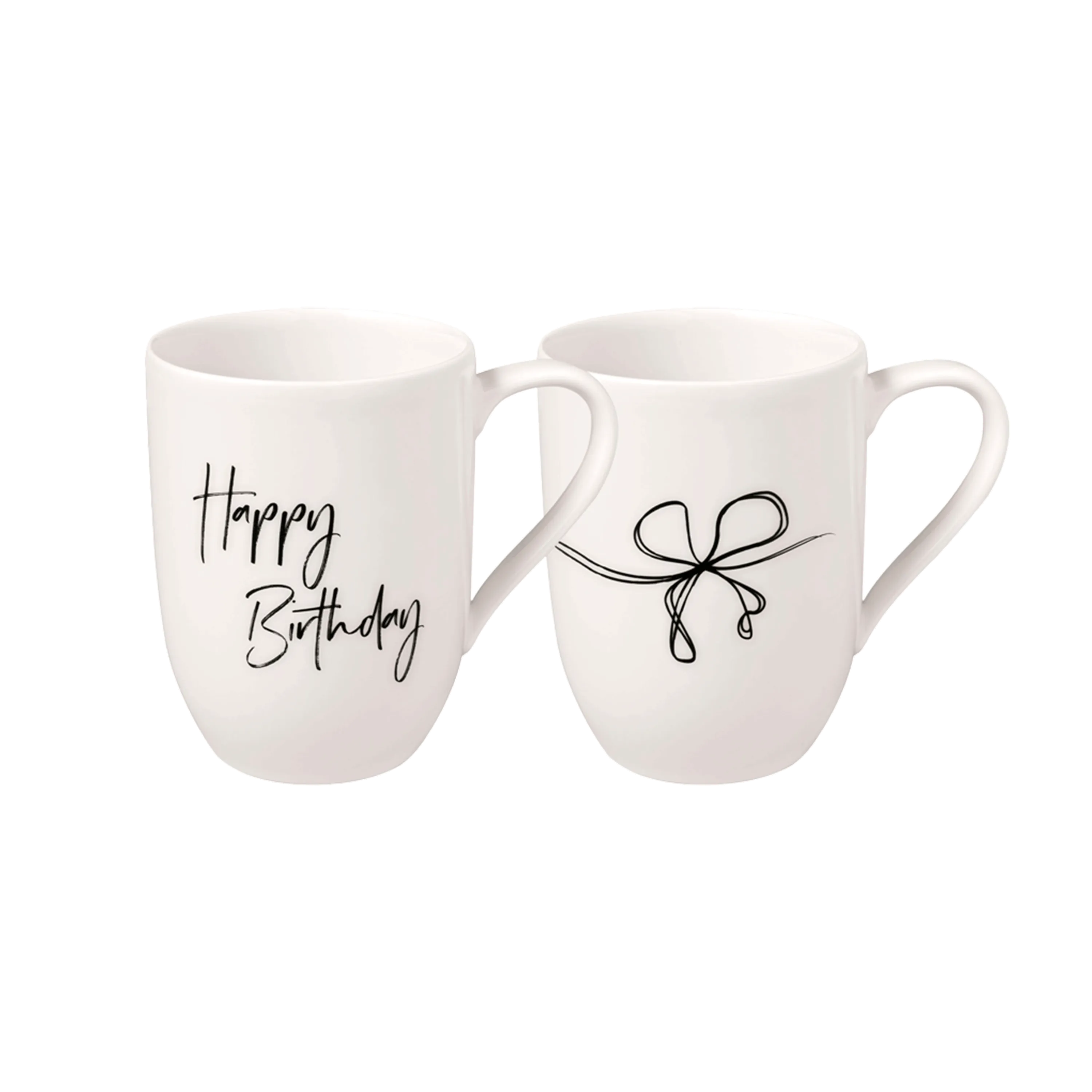 

Эффектный набор из чашки и кружки Villeroy & Boch, белый