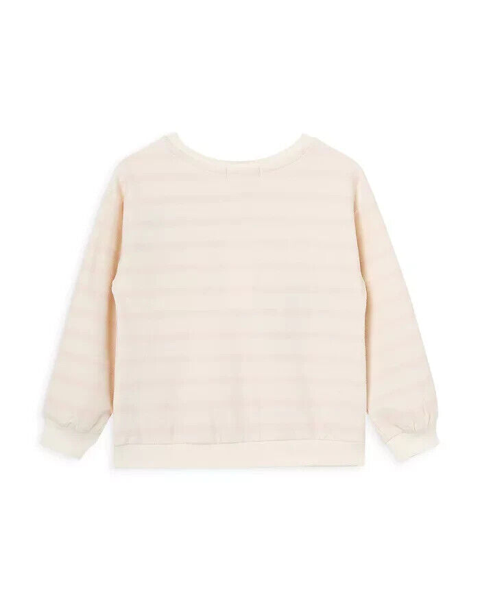 Детская белая эластичная толстовка Peek с вышивкой Dream Pullover JDM1049 — фото 2