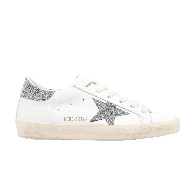 Кроссовки Golden Goose Wmns Superstar White Silver, белый