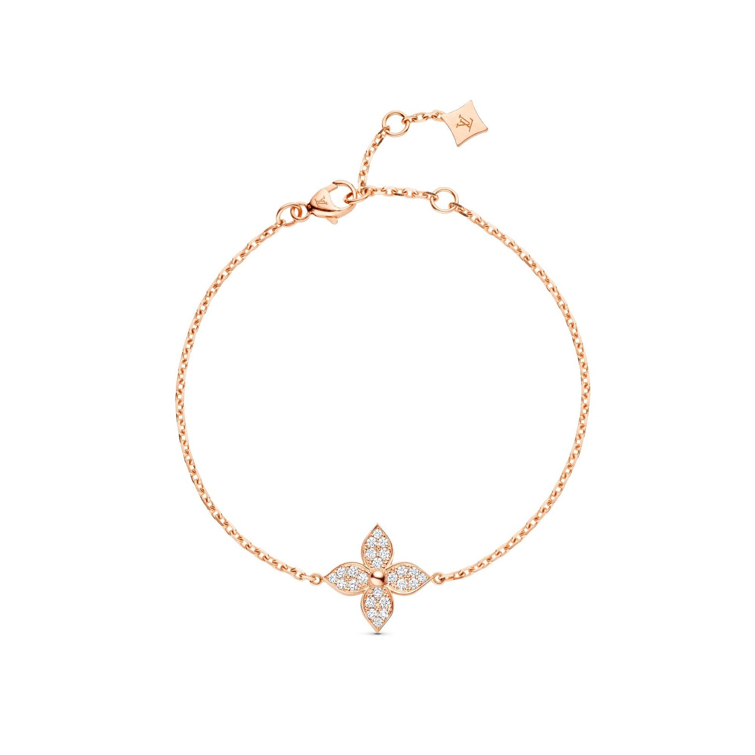 

Браслет Idylle Blossom, розовое золото и бриллианты Louis Vuitton, розовый
