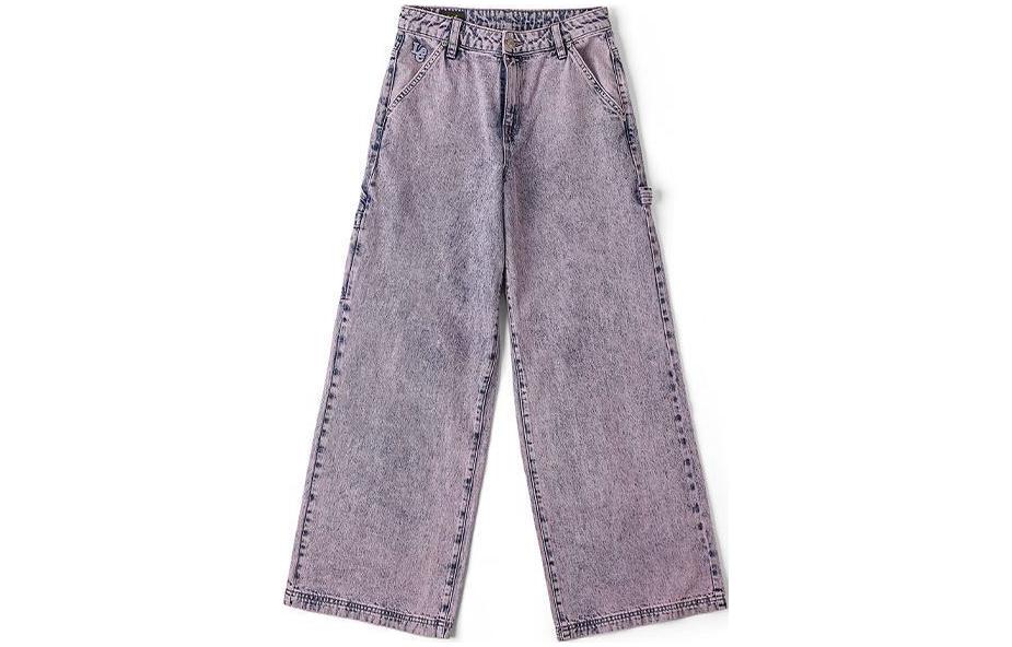 

Lee Женские джинсы розово-фиолетовые