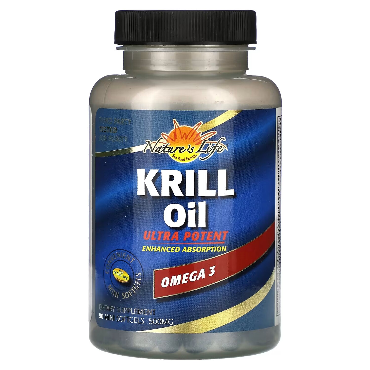 

Масло криля Nature's Life 500 мг