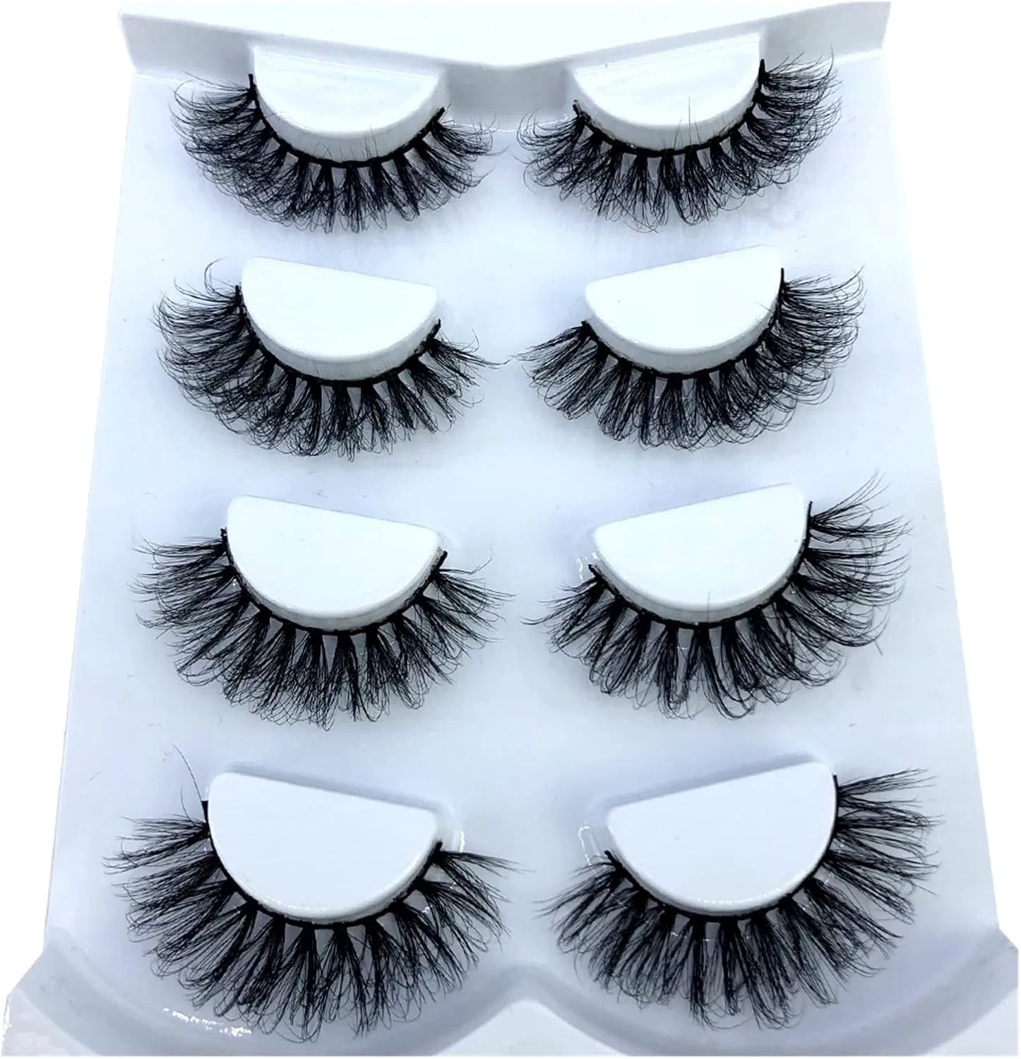 Ресницы 3D Faux Mink Demasiado 4 пары RD09