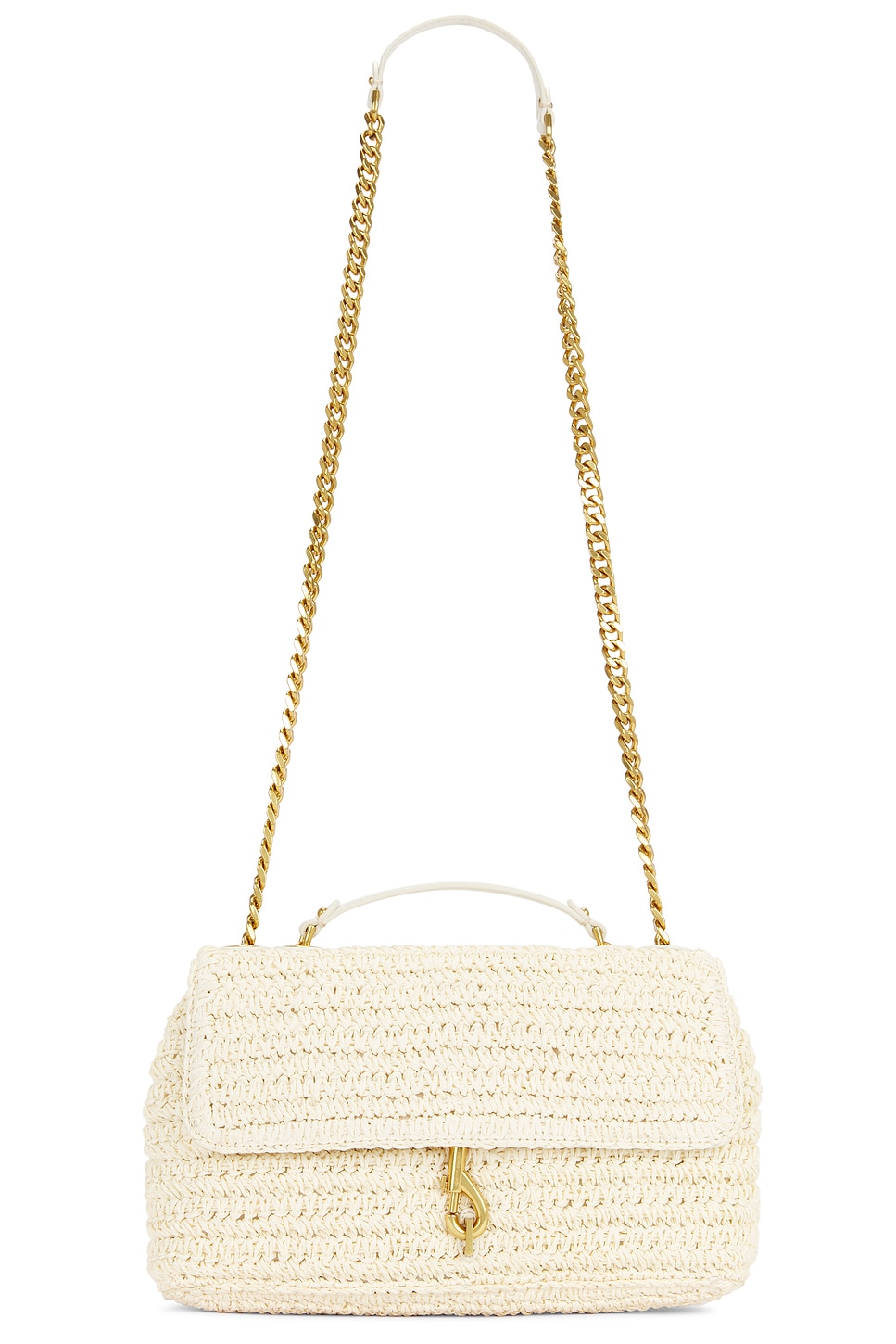 

Rebecca Minkoff Edie средняя сумка на плечо, porcelain