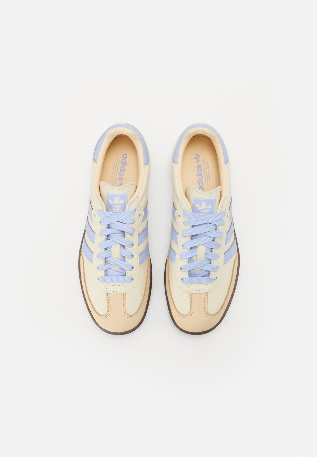 Кроссовки SAMBA  adidas Originals, молочный — фото 4