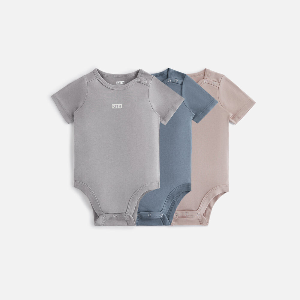 

Детское боди Kith Baby Palette 3-Pack Bodysuit, цвет Argon