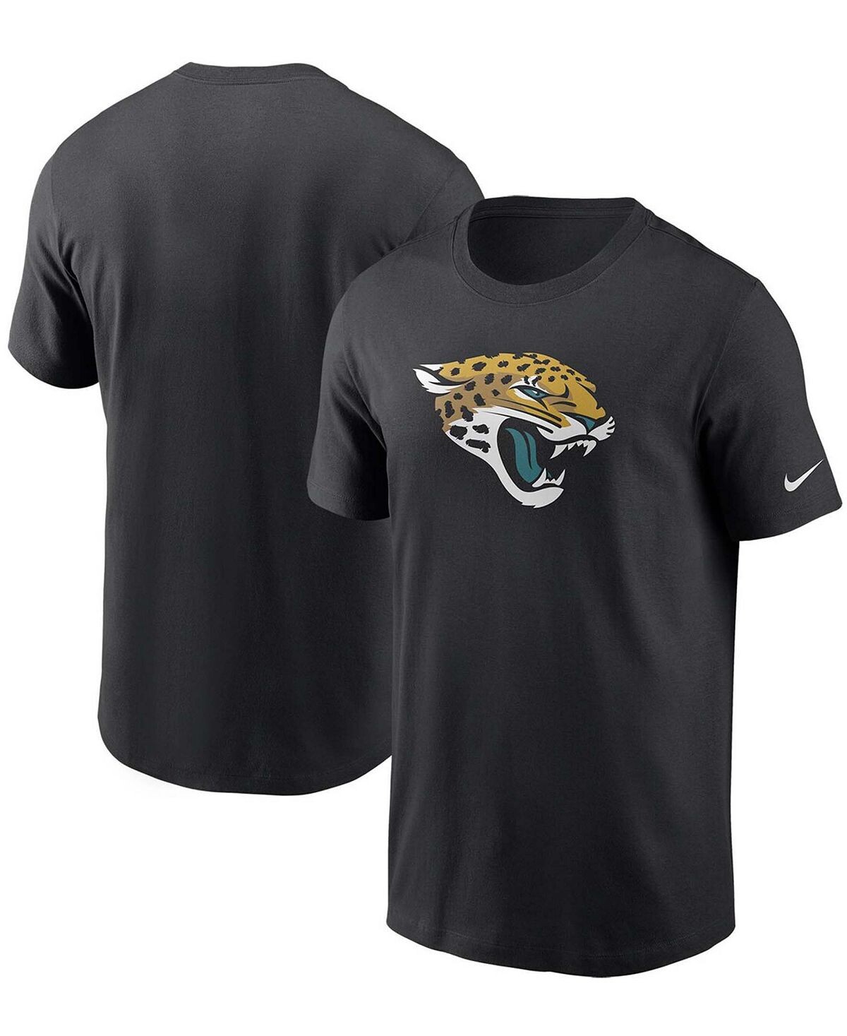 

Мужская черная футболка с логотипом Jacksonville Jaguars Primary Nike, Черный, Мужская черная футболка с логотипом Jacksonville Jaguars Primary Nike