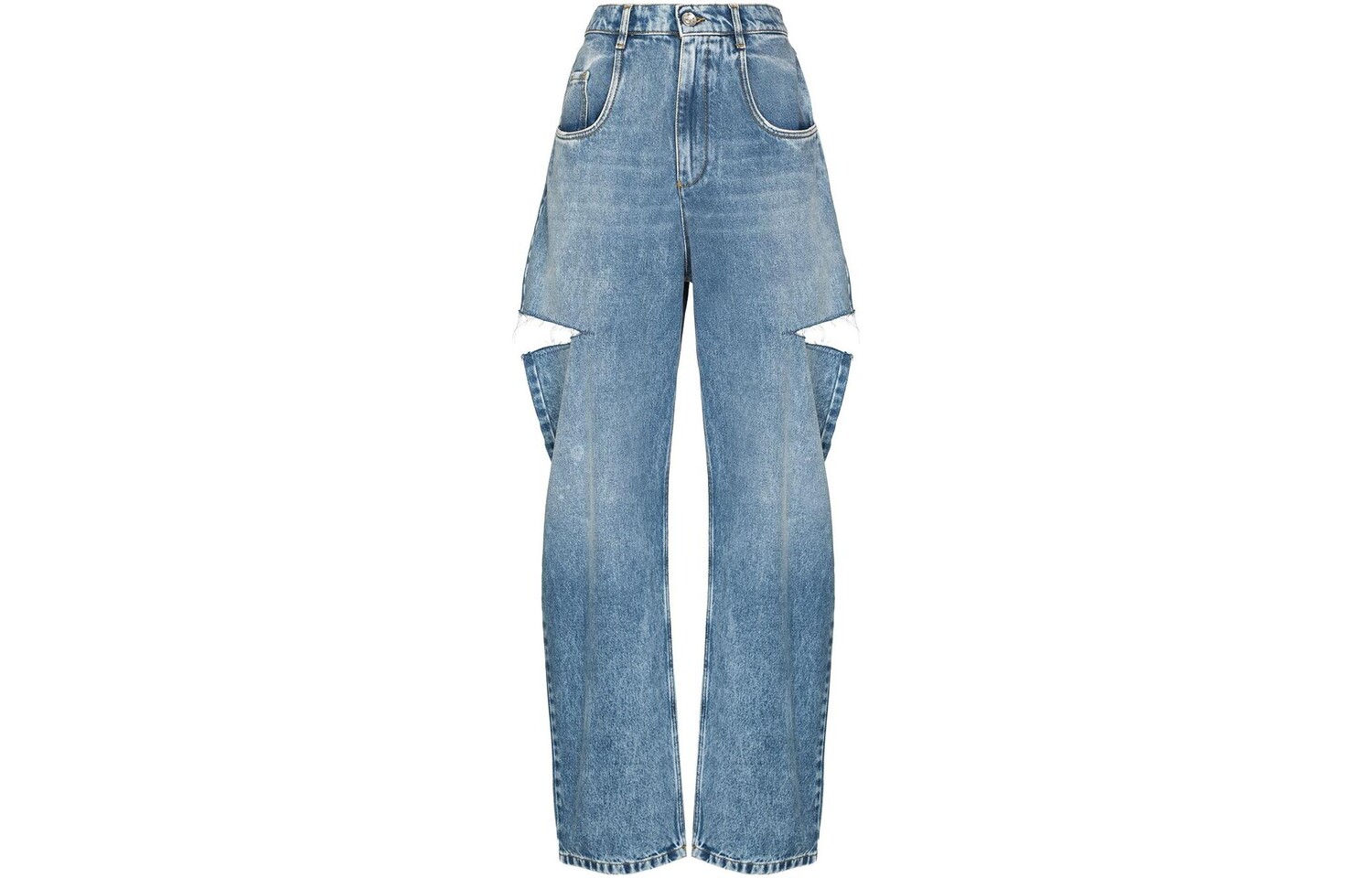 

Джинсы женские Maison Margiela рваные, синий