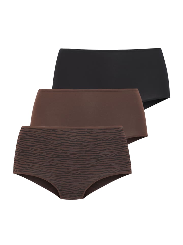 

Трусы LASCANA, цвет braun, schwarz