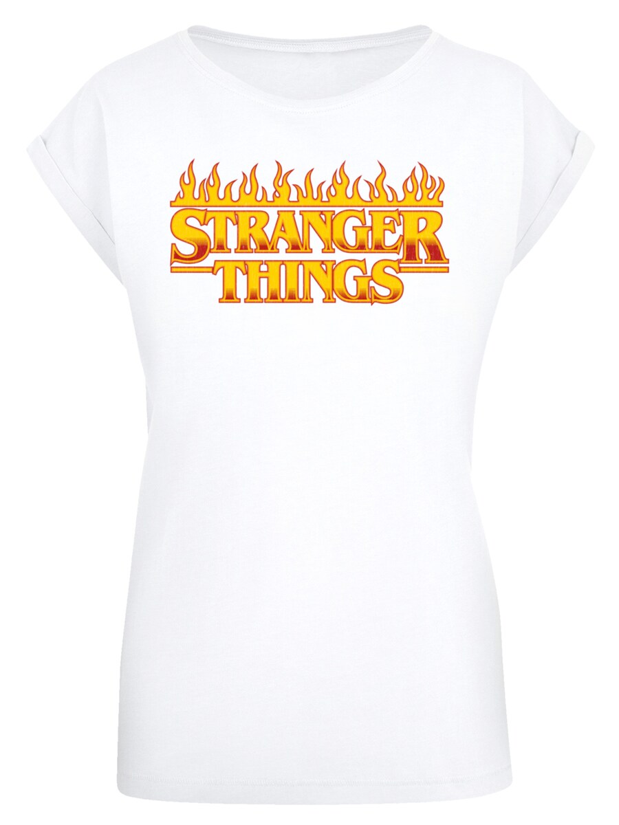

Рубашка F4NT4STIC Stranger Things Fire Netflix TV Series, белый