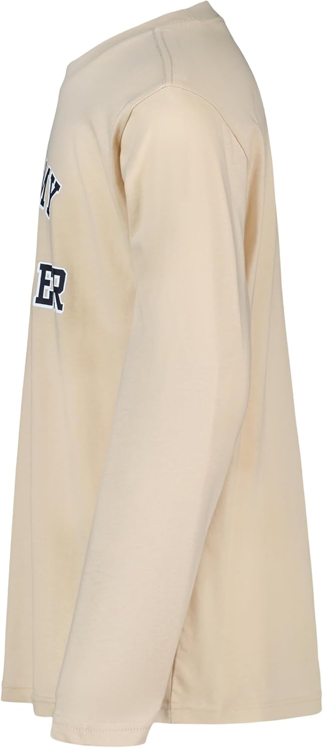 Футболка Tommy Hilfiger Boys с длинным рукавом и круглым вырезом, Varsity Fog — фото 2