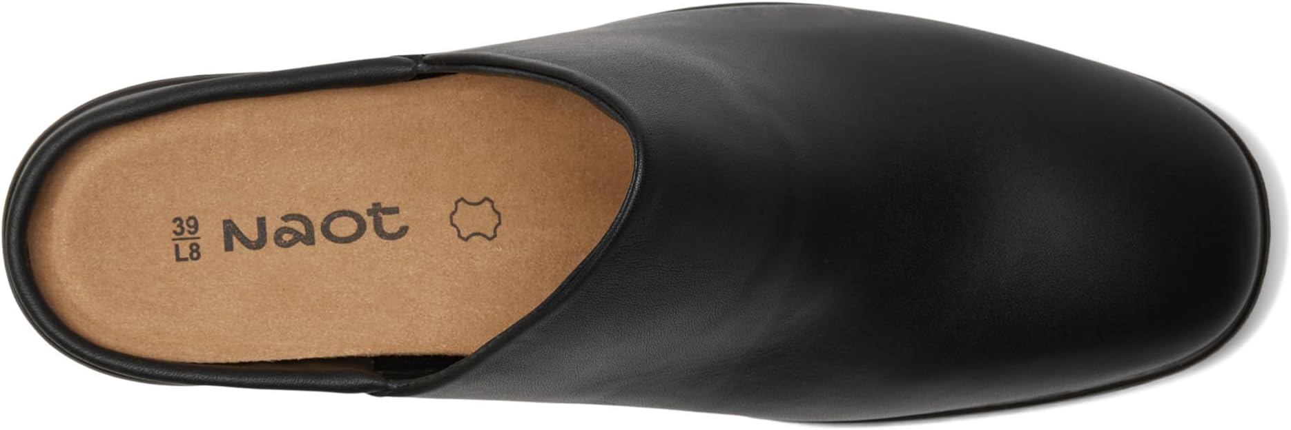 Туфли Naot Dedicate, Jet Black Leather — фото 2