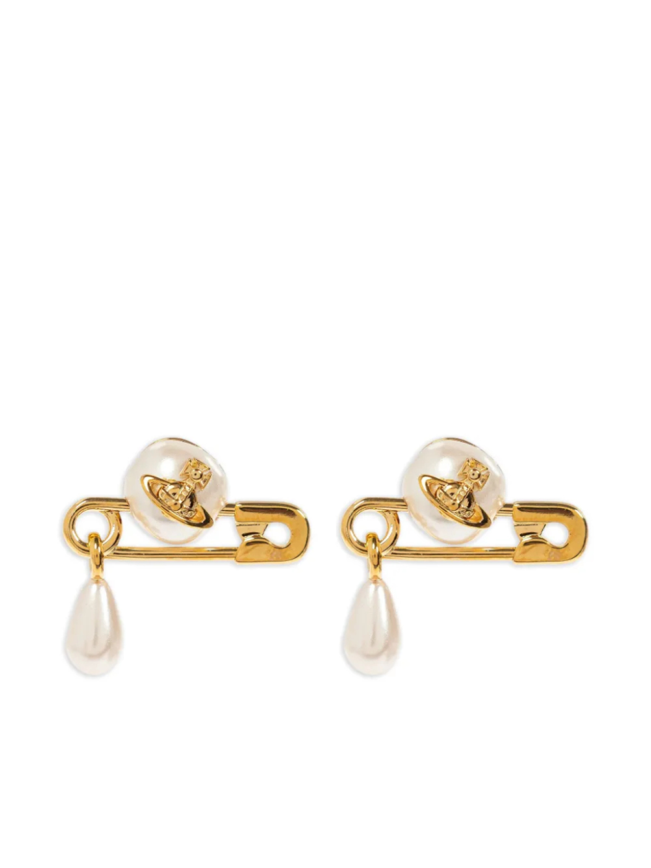 

Серьги с деталями в виде шара Vivienne Westwood, золотой