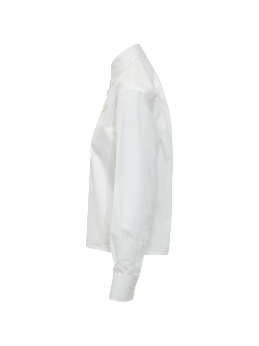 Рубашка прямого кроя с длинными рукавами Off-White, белый — фото 3