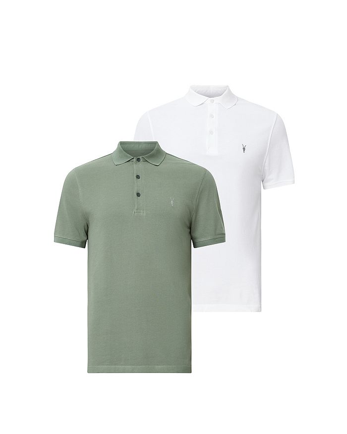 

Облегающая поло, 2 шт. ALLSAINTS, мультиколор