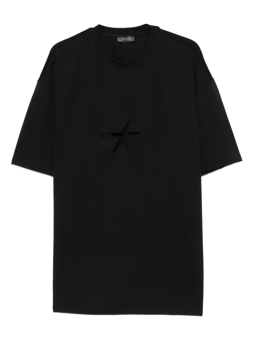 

Футболка с вырезами Mugler, черный