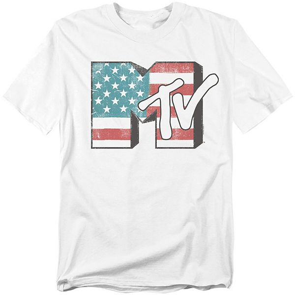 

Футболка Big & Tall MTV Americana с принтом Licensed Character
