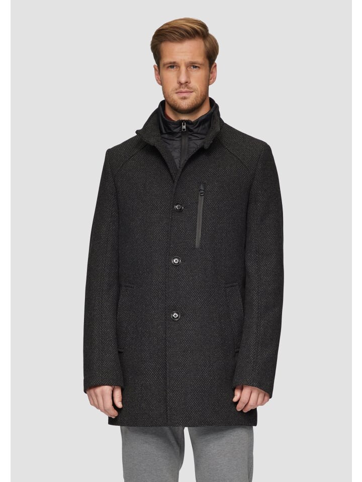 

Зимняя куртка s.Oliver BLACK LABEL Outdoor-Mantel langarm, серый