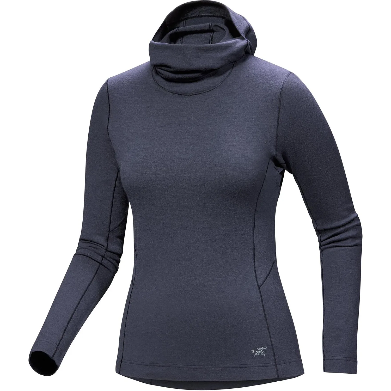Свитер Satoro женский Arcteryx, черный sapphire/черный sapphire