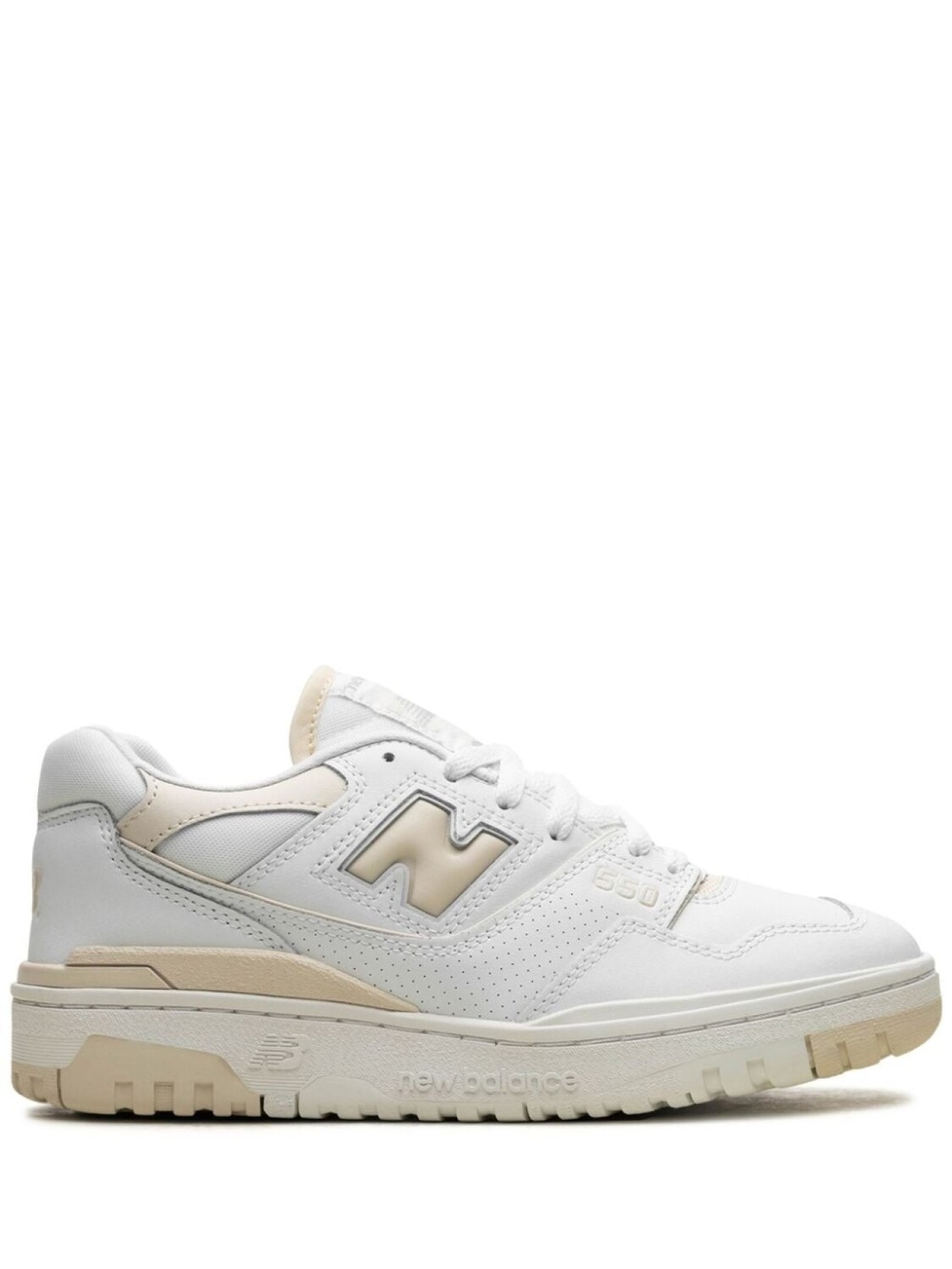 

Кроссовки New Balance 550, белый/светло-желтый