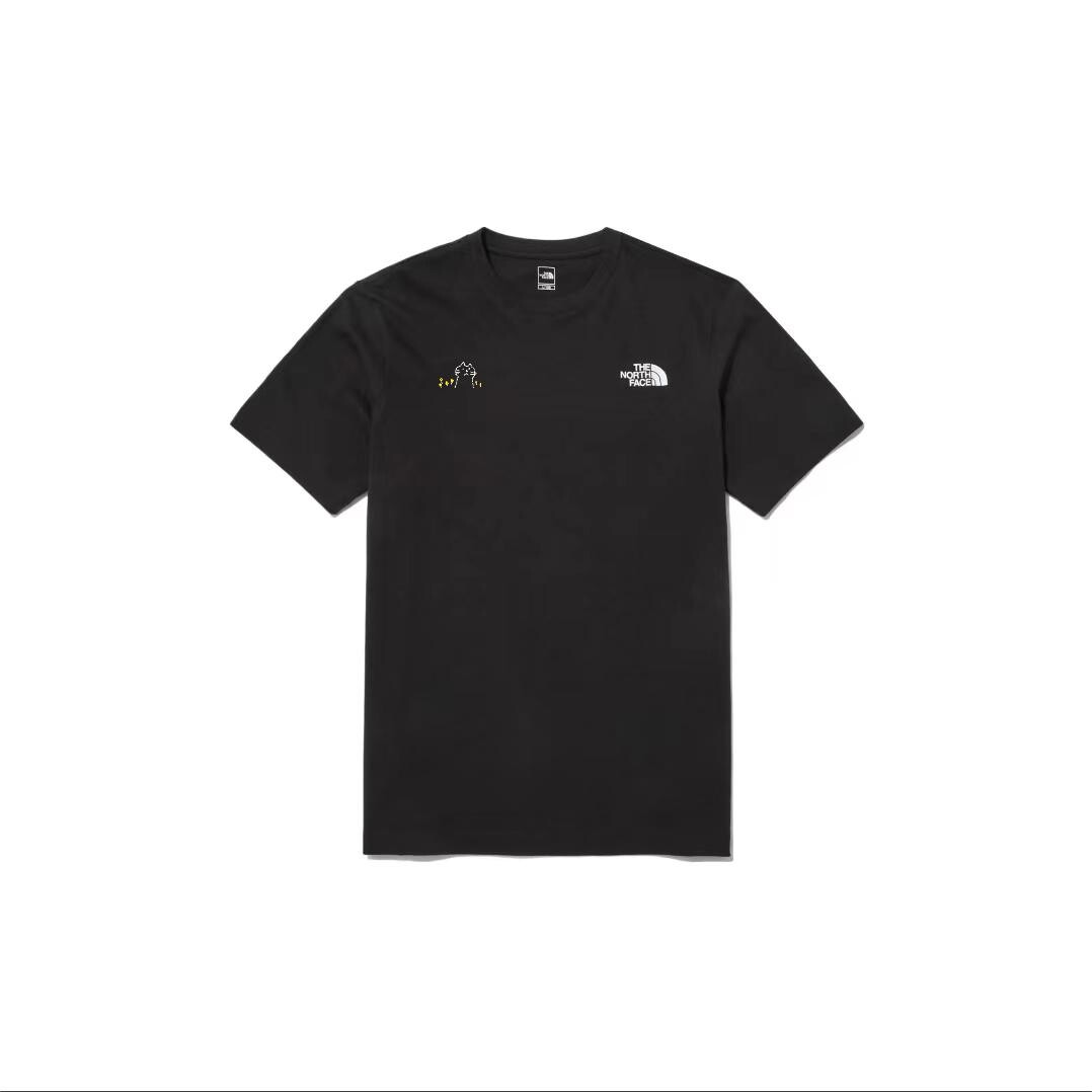 

Футболка унисекс черная The North Face, черный