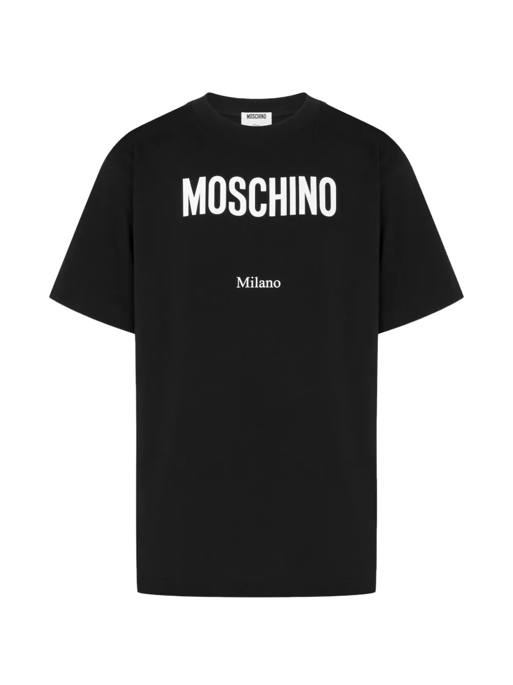 

Футболка с логотипом Moschino, черный