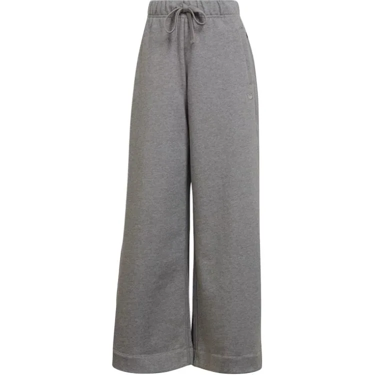 Adidas Originals Брюки Wide Leg Pant Blue Version Collection, женские, базовые, цвет Heather Gray