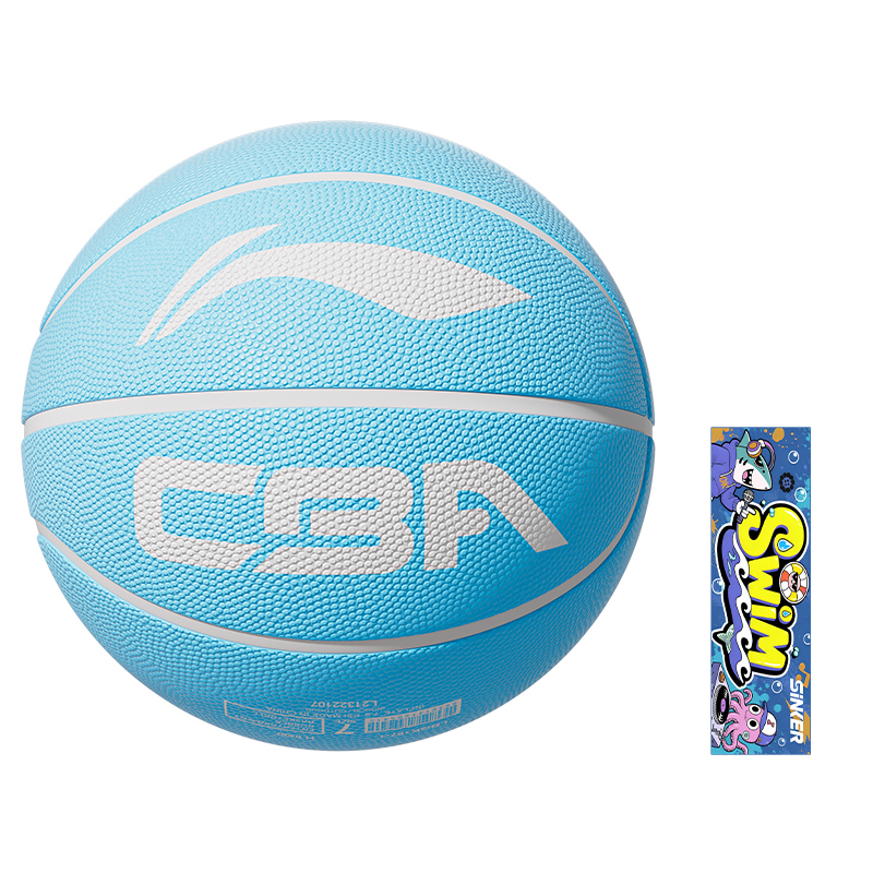 

LINING CBA Collection резиновый баскетбольный мяч Blue размер 7 мяч для тренировок China