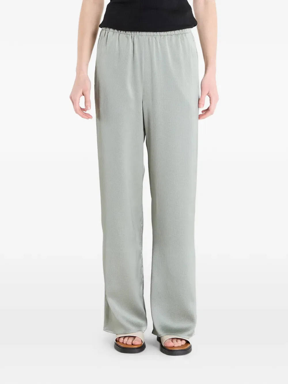 Брюки с эластичным поясом Calvin Klein, зеленый