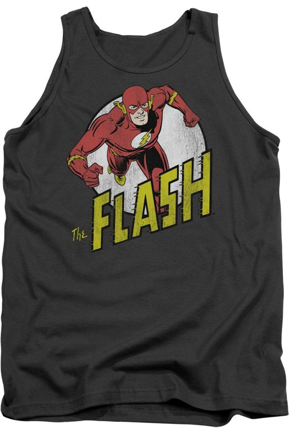 

DC Comics Flash Run Flash Run взрослый майка Gildan, цвет charcoal