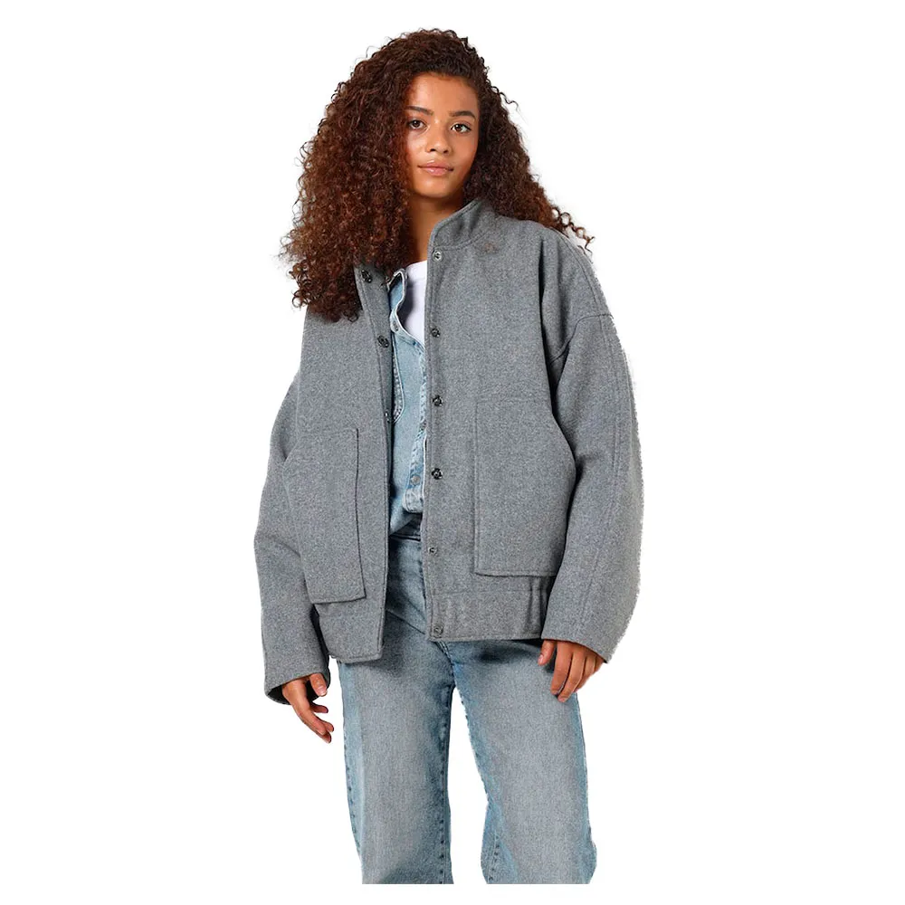 

Куртка Noisy May Halston bomber, серый