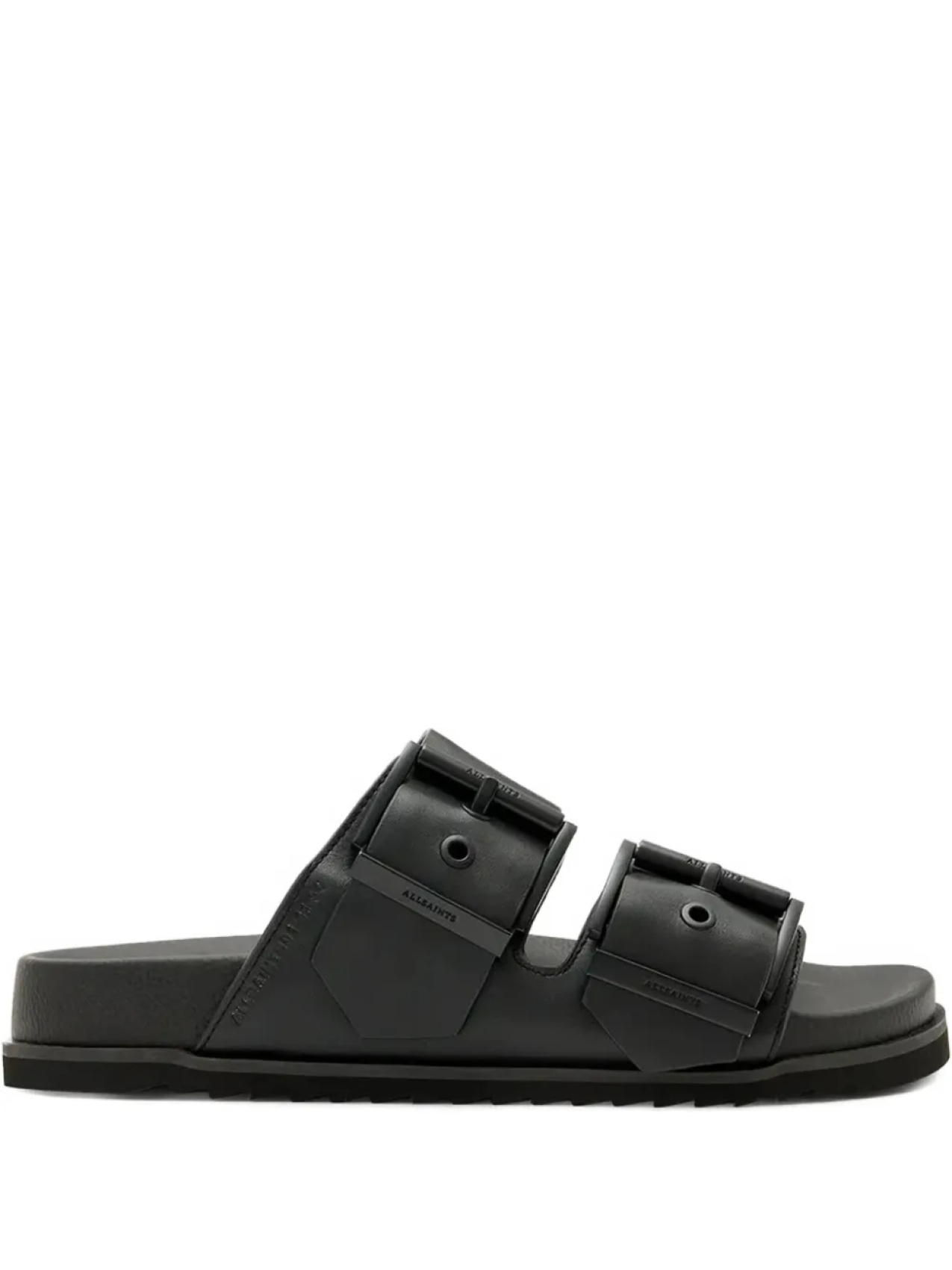 Слайды из сианской кожи AllSaints, черный