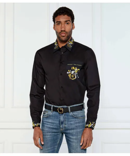 

Рубашка Regular fit Versace Jeans Couture, черный