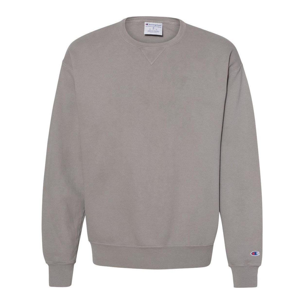 

Толстовка Champion Garment-Dyed с круглым вырезом, цвет concrete