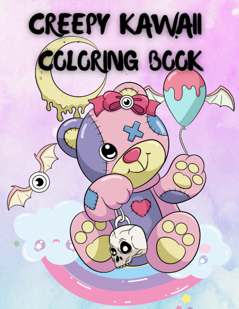 

Creppy Kawaii Horror Coloring Book: Adorable Goth Coloring Book (Independently published)