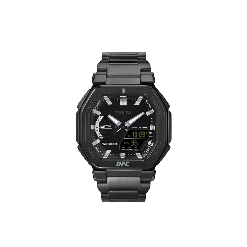 

TIMEX Часы Men's Watch, Black Dial & Black Strap